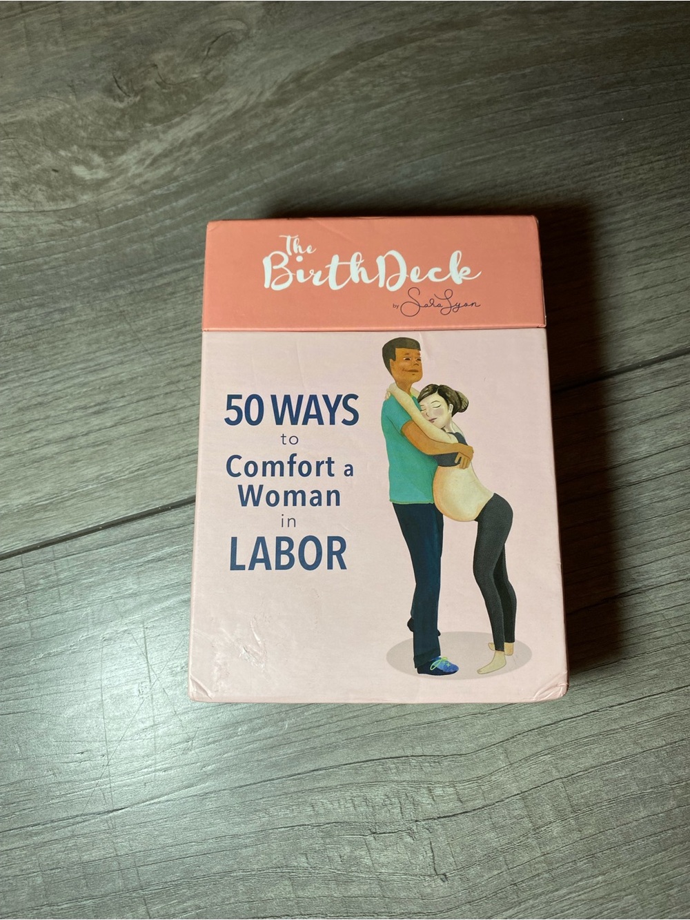 The BirthDeck 50 Ways to Comfort a Woman in Labor - Pink Deck